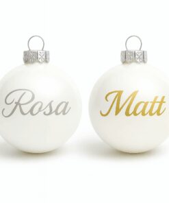 Kerstbal met naam