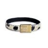 Armband met koeienhuid met naam
