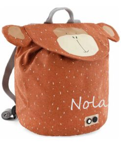 Mochila mono con nombre