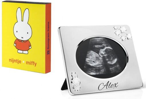 Ultraschall-Fotorahmen Miffy mit Namen