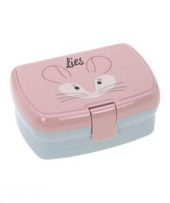 Set déjeuner Chinchilla avec boîte à lunch et bouteille