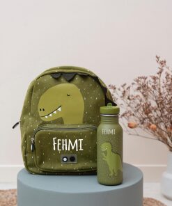 Alternative view of Drinkfles dino met naam