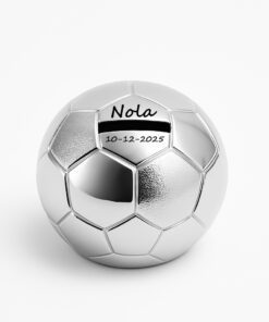 voetbal spaarpot met naam