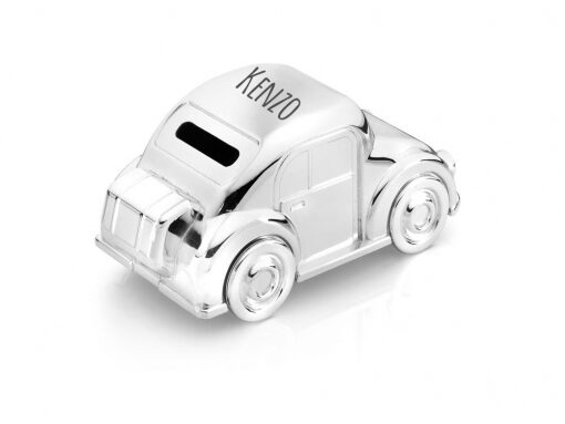 Spaarpot auto met naam