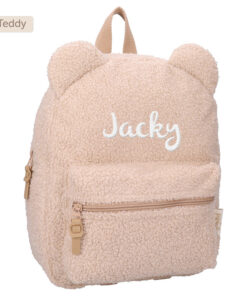 Alternative view of Rugzak teddy met naam