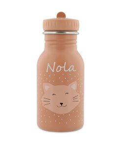 Drinking bottle cat with name