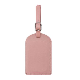 Roze bagagelabel