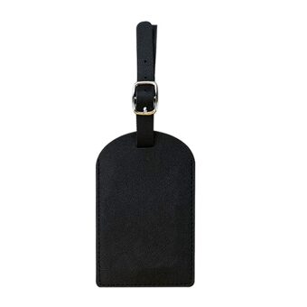 Zwart bagagelabel