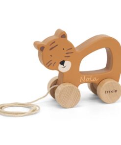 Houten Trekspeeltje Mr. Tiger