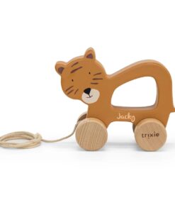 Houten Trekspeeltje Mr. Tiger