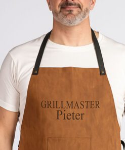 Tablier de barbecue avec nom