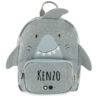Backpack Mr. Shark with name 
