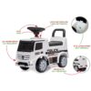 Mercedes truck loopauto met naam