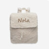 Jollein teddy rugtas met naam