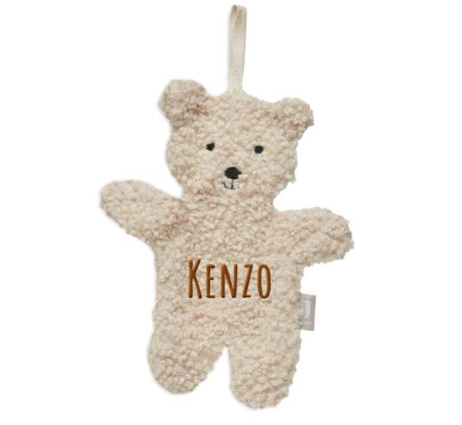 Teat cloth Teddy Bear with name