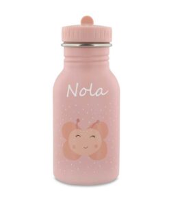 Drinkfles vlinder met naam