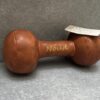 Vintage Dumbbell met naam