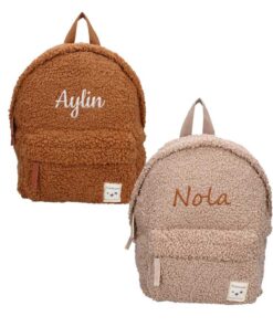 Mochila peluche con nombre