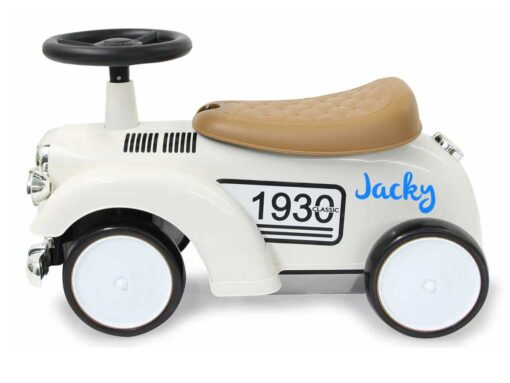 Classic walking car with name