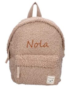 Mochila peluche con nombre