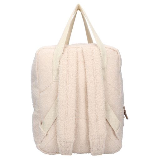 Mochila de teddy con nombre bordado