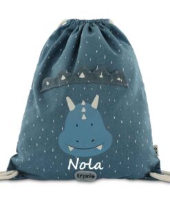 Gymtas Triceratops met naam