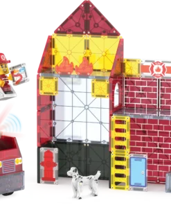 MAGNA-TILES Feuerwehrstation 50 Stück