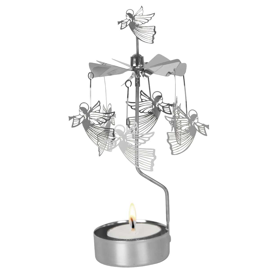 Theelichthouder engel met Naam - Afbeelding 2