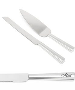 Gepersonaliseerde taartset met naam