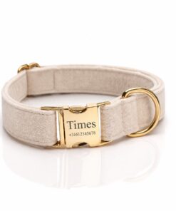 Alternative view of Velvet Halsband met Naam – Luxe, Comfortabel voor Hond én Kat