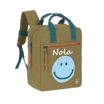 Lässig Little One Smiley Backpack with Name