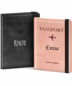 Alternative view of Luxe Paspoorthouder met Naam – Gepersonaliseerd en Praktisch