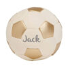 Mini ballon de football doré avec nom