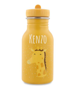 Drinkfles met naam giraffe – Mr. Giraffe kinder drinkfles