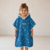 Shark badponcho met naam