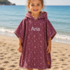 Seahorse badponcho met naam