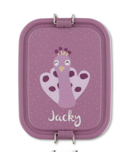 Pauw lunchbox met naam